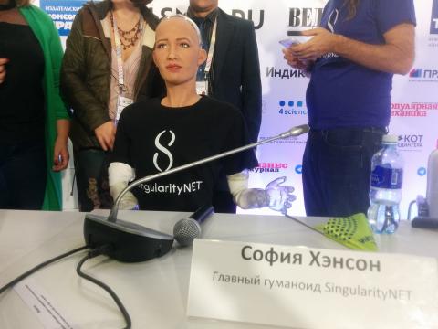 Первую в мире электронную женщину научили русскому языку в Академгородке
