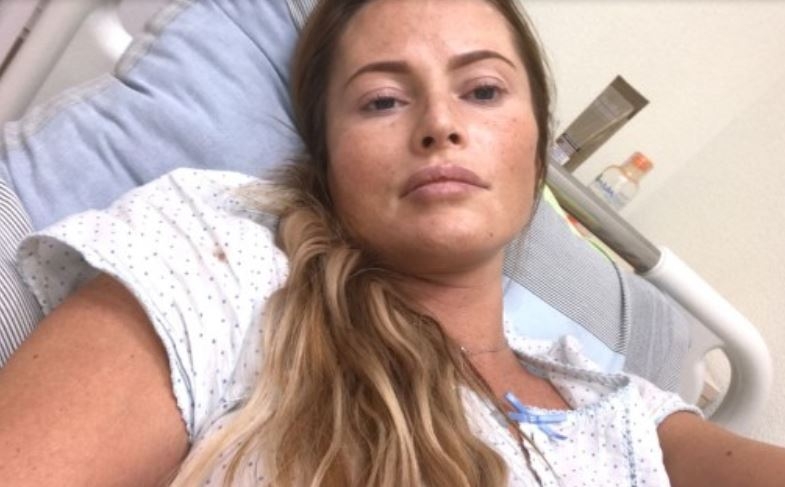 Дана Борисова выложила фото из больницы