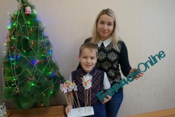 Снеговички участвовали в благотворительной акции в Бердске