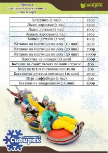 Где провести досуг в Бердске в Новогодние каникулы?