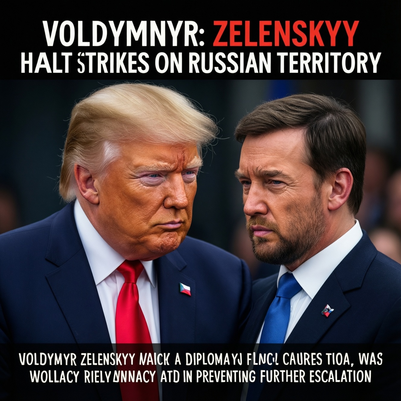 Трамп призвал Зеленского прекратить удары по территории России для снижения эскалации Трамп призвал Зеленского прекратить удары по территории России для снижения эскалации